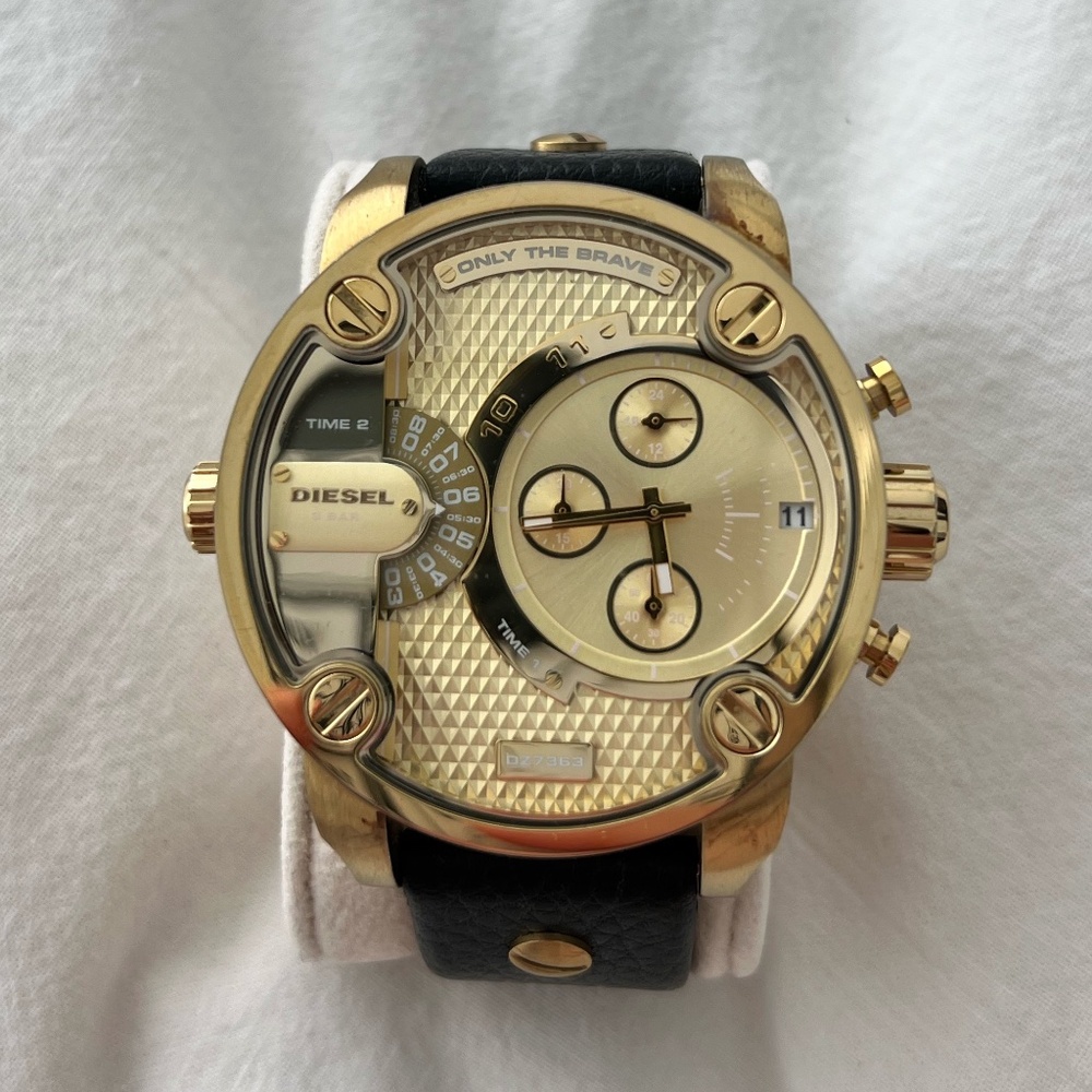 Diesel Mens 3-Bar Chronograph Watch